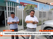 Lambayeque: transportistas incrementan sus pasajes por alza de combustible