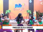 Power Kids sorprenden con baile urbano en Feliz Domingo