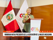 Áncash: nombran nueva presidenta de la Asociación de la Mujer Ancashina