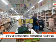 Piura: retienen a sujeto acusado de intentar robar en tienda