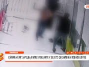 Trujillo: vigilante se enfrentó contra sujeto que habría robado joyas