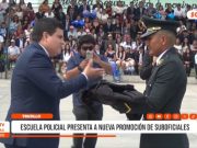 Trujillo: se gradúan más de 200 suboficiales de la policía