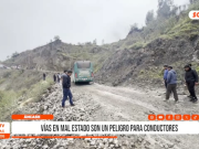 Huaraz: vías en mal estado ponen en riesgo a conductores