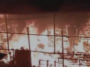 Piura: incendio en restaurante de Catacaos deja dos heridos