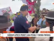 Puno: Enrique Valderrama propone agua potable y energía trifásica