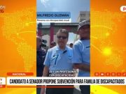 Candidato invidente propone subvención para familias con discapacitados financiada con impuestos a casinos