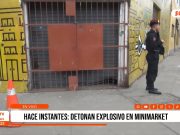 Trujillo: sujetos detonan explosivo en minimarket en centro histórico