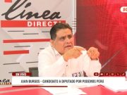 Congresista y candidato a diputado por La Libertad de Podemos, Juan Burgos: “La gestión de APP ha fracasado en el manejo de la salud. César Acuña es el responsable”