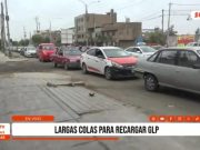 Largas colas por GLP en Trujillo: conductores esperan horas y grifo se queda sin combustible