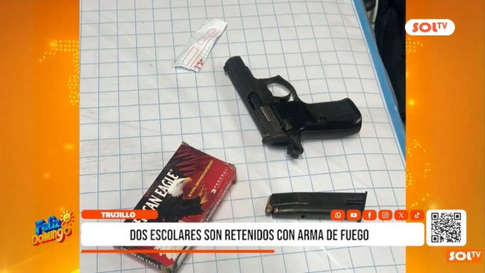 Trujillo: dos escolares son retenidos con arma de fuego