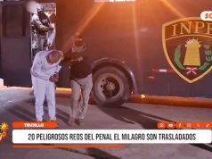 Trujillo: 20 peligrosos reos del penal El Milagro son trasladados