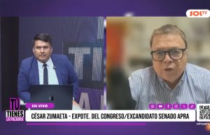 «Piero Corvetto está cumpliendo la misión de que un rojo pase a la segunda vuelta; tiene que haber elecciones complementarias»: César Zumaeta, expresidente del Congreso y excandidato al Senado por el APRA