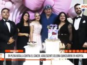 Trujillo: adolescente con cáncer celebra quinceañero