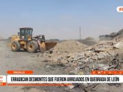 Trujillo: limpieza de quebrada El León para evitar huaicos