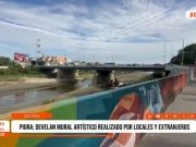 Piura: develan mural hecho por artistas piuranos y extranjeros
