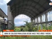 Piura: obra de colegio paralizada desde hace tres años y medio