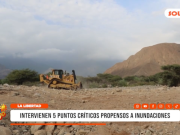 Virú: intervienen puntos críticos para prevenir inundaciones