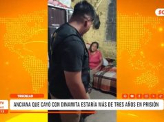 Trujillo: anciana que cayó con dinamita estaría más de tres años en prisión