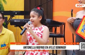 Antonella Riofrío brilló cantando “Mejor que ayer”