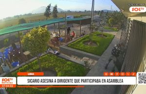 Lima: asesinan a dirigente que participaba en asamblea