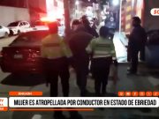 Áncash: mujer es atropellada por conductor en estado de ebriedad