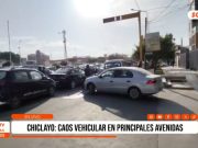 Chiclayo: Caos vehicular en principales avenidas