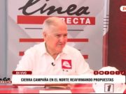 Elecciones 2026: candidato presidencial de Ahora Nación, Alfonso López Chau: “No se puede conquistar los mercados del mundo con una empresa estatal. Yo quiero un sistema, yo defiendo un sistema empresarial”