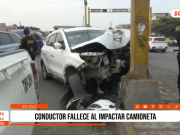 Trágico accidente en La Esperanza deja un conductor fallecido frente a semáforo