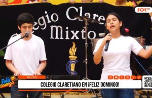 Colegio Claretiano brilló con espectacular número musical