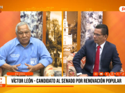 ELECCIONES 2026: Víctor León defiende a López Aliaga y propuestas
