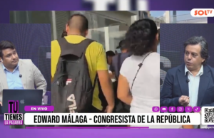 «Hay suficientes indicios de juego sucio; la primera vuelta electoral es ilegítima. El JNE no quiere reconocer que se perjudicó a candidatos de derecha»: Edward Málaga, congresista de la República