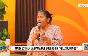 Mary Esther La Dama de los Boleros emociona con grandes interpretaciones