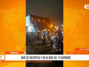 Trujillo: bus se despista y deja más de 13 heridos