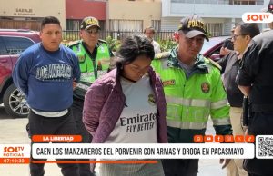 La Libertad: «Los chukys de la verde» caen con 120 kilos de marihuana