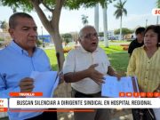 Trujillo: buscan silenciar a dirigente sindical en hospital Regional