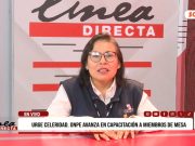 “Los miembros de mesa deben capacitarse de forma virtual y presencial para evitar errores en el escrutinio”: Dinka Huaccha Vidaurre, Gestora de la ONPE en Trujillo