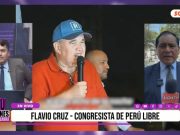 Flavio Cruz, congresista de Perú Libre: «La voz del pueblo es la voz de Dios; si no pasamos la valla electoral, es una decisión divina. Hay que obedecer y reestructurar. Se viene el fujicastillismo»
