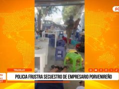 Trujillo: policía frustra secuestro de empresario porvenireño