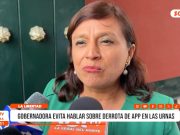La Libertad: Gobernadora evita hablar sobre derrota de APP