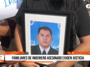 Trujillo: familiares de ingeniero asesinado exigen justicia