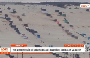 Trujillo: piden intervención de Chavimochic ante invasión de laredas en Salaverry