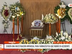 Trujillo: exigen investigación imparcial para farmacéutica que murió en accidente