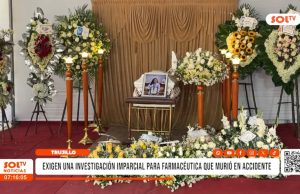 Trujillo: exigen investigación imparcial para farmacéutica que murió en accidente