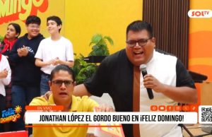 Jonathan López El Gordo Bueno brilló cantando Mi Ñañita