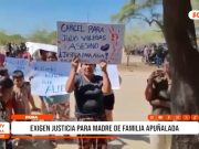 Piura: exigen justicia para madre de familia apuñalada