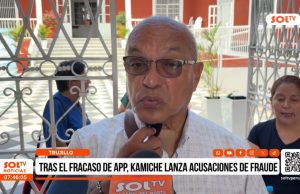 Trujillo: tras el fracaso de APP, Kamiche lanza acusaciones de fraude