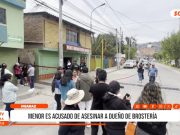 Áncash: continúa investigación a menor que habría asesinado a comerciante