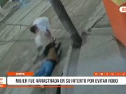Cajamarca: mujer fue arrastrada en su intento por evitar robo