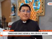 Chiclayo: Párroco Hugo Chávez visitará al Papa León en el Vaticano