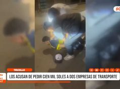 Trujillo: los acusan de pedir cien mil soles a empresas de transporte